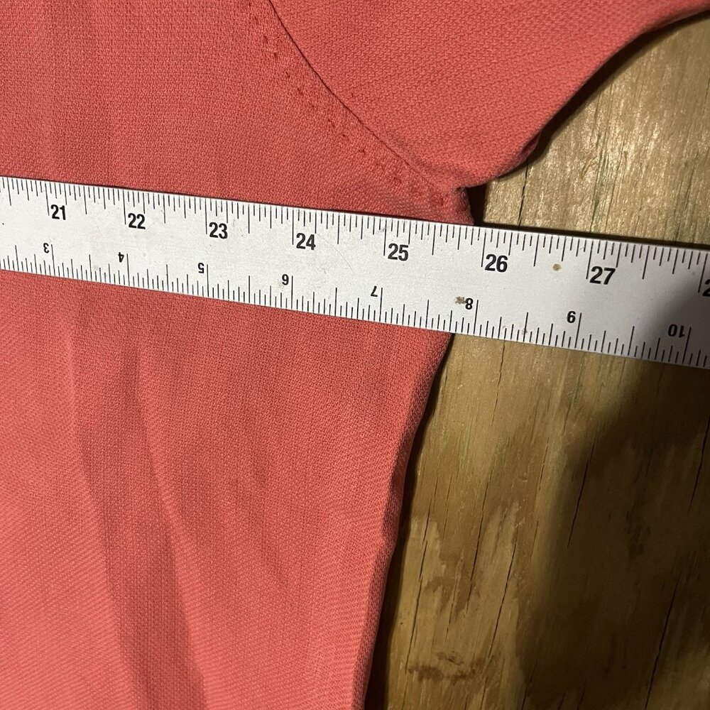 Tommy Bahama 100% Silk Mens XL Pink Shirt Button Front - Picture 4 of 5